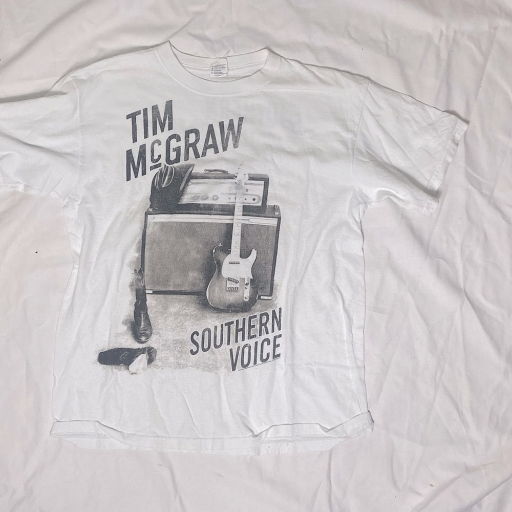 Tim McGraw Tour T Shirt 2010